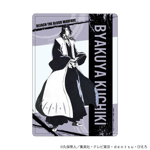 『BLEACH 千年血戦篇』キャラクリアケース13/朽木白哉(グラフアートスケッチイラスト)